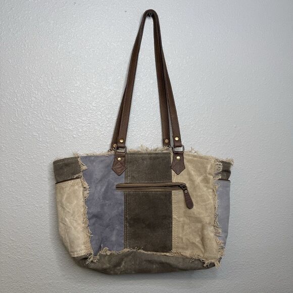 Myra Bag CERTIFIED LIMITED ULTRA 9265 Weekend Tote Canvas Bag - Picture 4 of 4